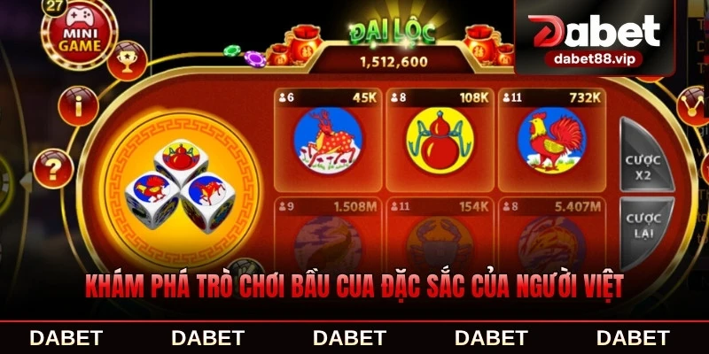 Khám phá trò chơi bầu cua đặc sắc của người Việt