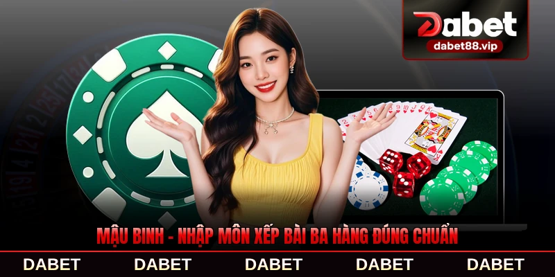 Mậu Binh - Nhập Môn Xếp Bài Ba Hàng Đúng Chuẩn Nhất