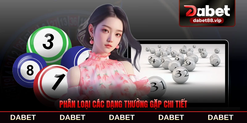 Phân loại các dạng thường gặp chi tiết